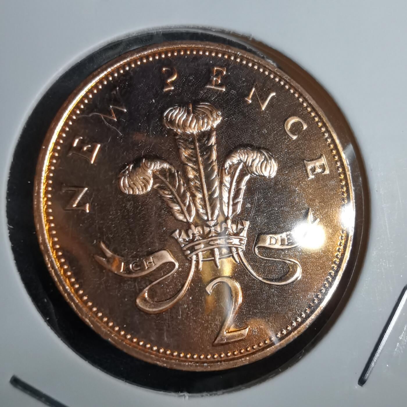 沼泽如烟--第967场 英国1971年2便士精制币