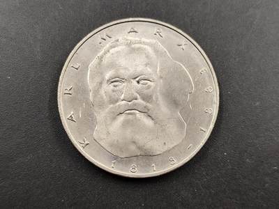 1月18日徽章钱币专场 - 1983年马克思纪念币5马克