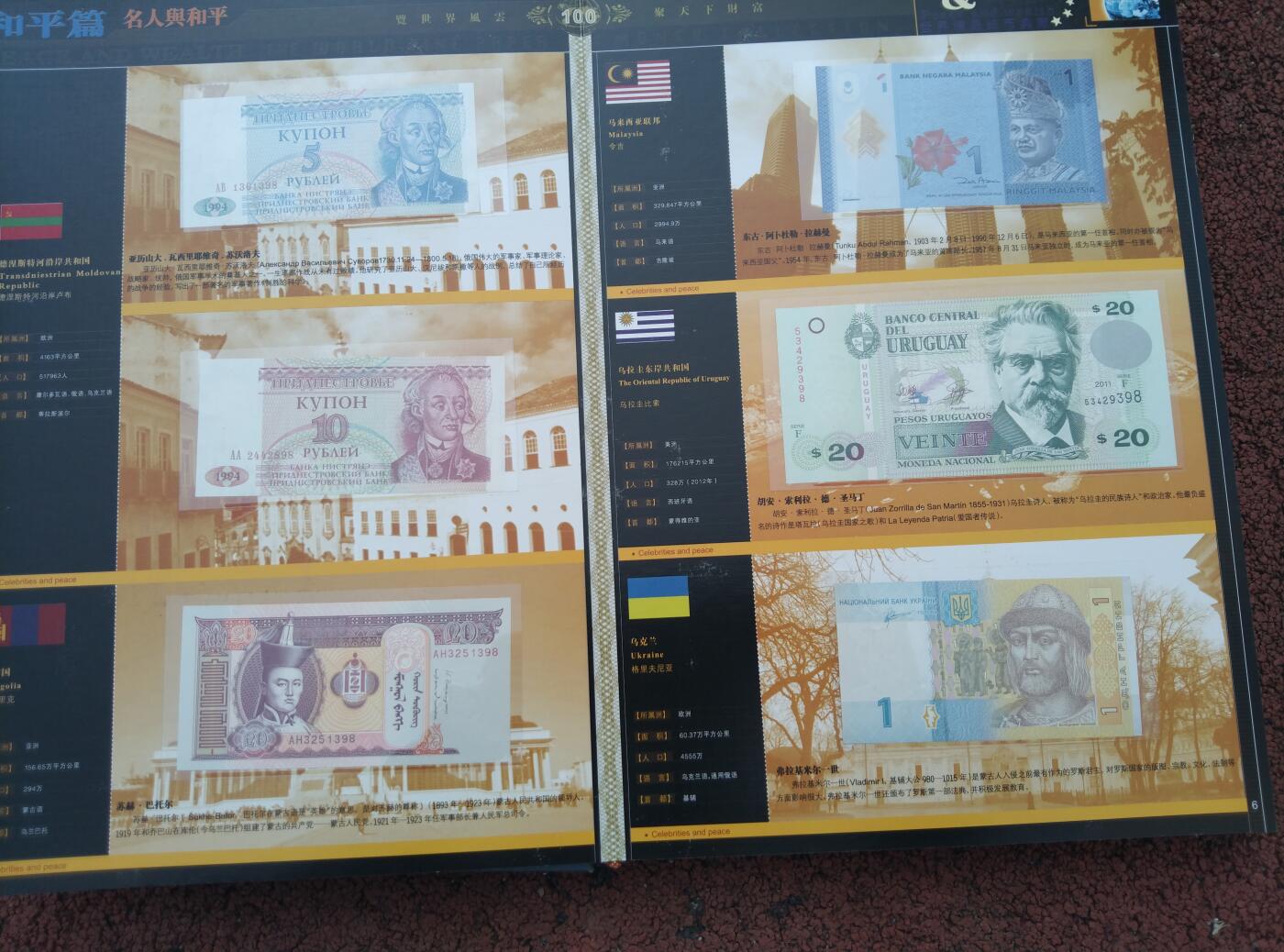 和平与财富世界精品纸币典藏