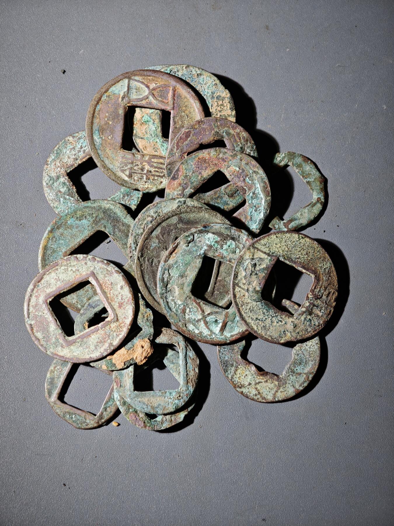 109期新疆红钱粟特钱币丝路钱币专场 A3杂钱一组20枚