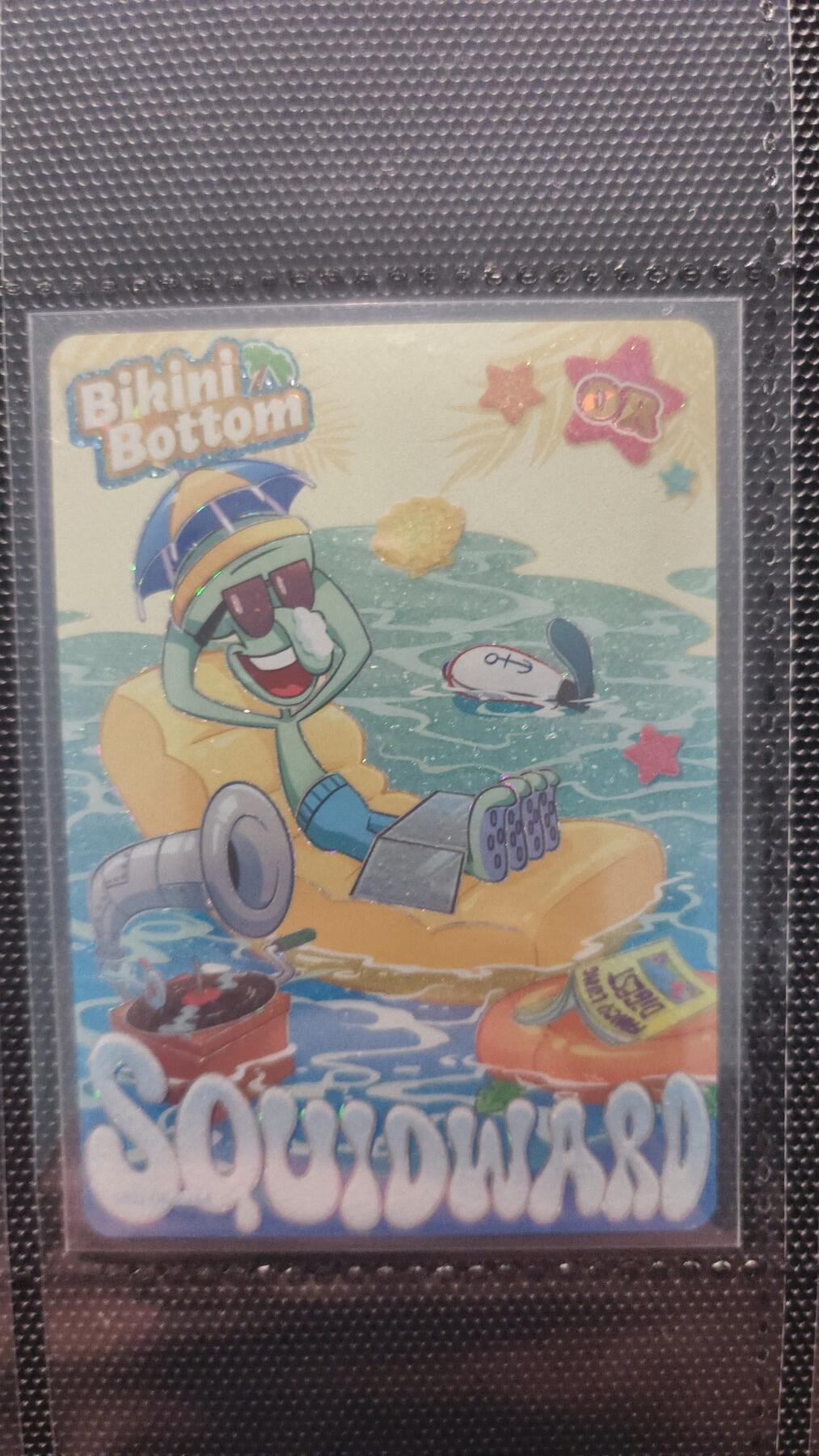 霸总卡牌第一期 卡游章鱼哥OR