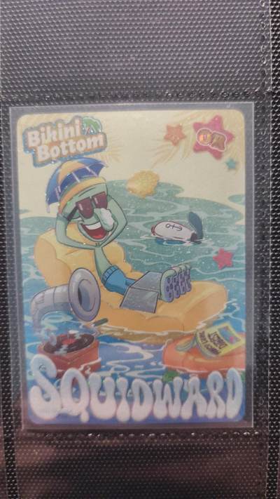 霸总卡牌第二期 - 【OR】卡游海绵宝宝章鱼哥