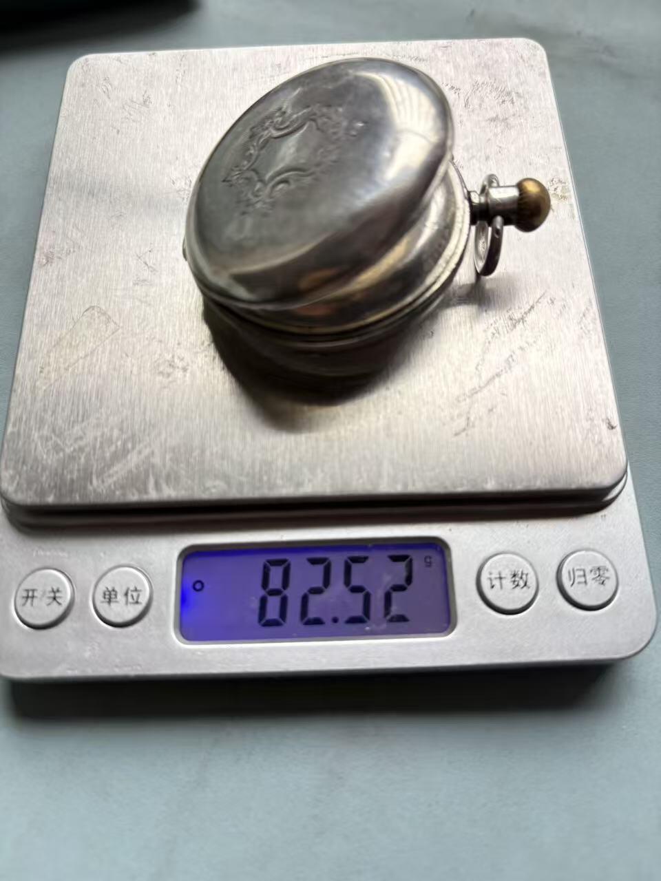 盛世勋华——号角文化勋章邮票专场拍卖第300期 英国银壳套怀表带银标