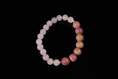 上海都达杂项专场三十四【年后发货全场包邮】  天然粉晶、啬薇辉手串86-316