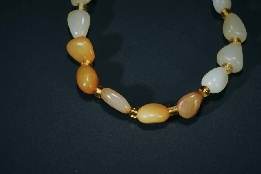 上海都达杂项专场三（全场包邮） 天然 和田玉籽料手串86-78