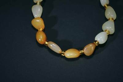 上海都达杂项专场三十四【年后发货全场包邮】  天然 和田玉籽料手串86-78