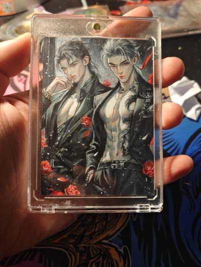 卡牌实验室开始第十二次实验 - 【白泽】【手绘】双笙