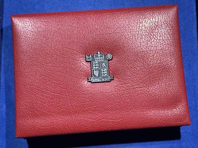 《竞宝斋》第460场 周日，周一，2场连拍 （全场包邮）欢迎送拍 - 英国1998年精制套币，带1枚查尔斯50岁生日纪念币，10枚币，品相精美，高档盒装