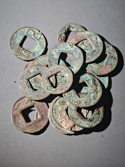 109期新疆红钱粟特钱币丝路钱币专场 - A5杂钱一组20枚