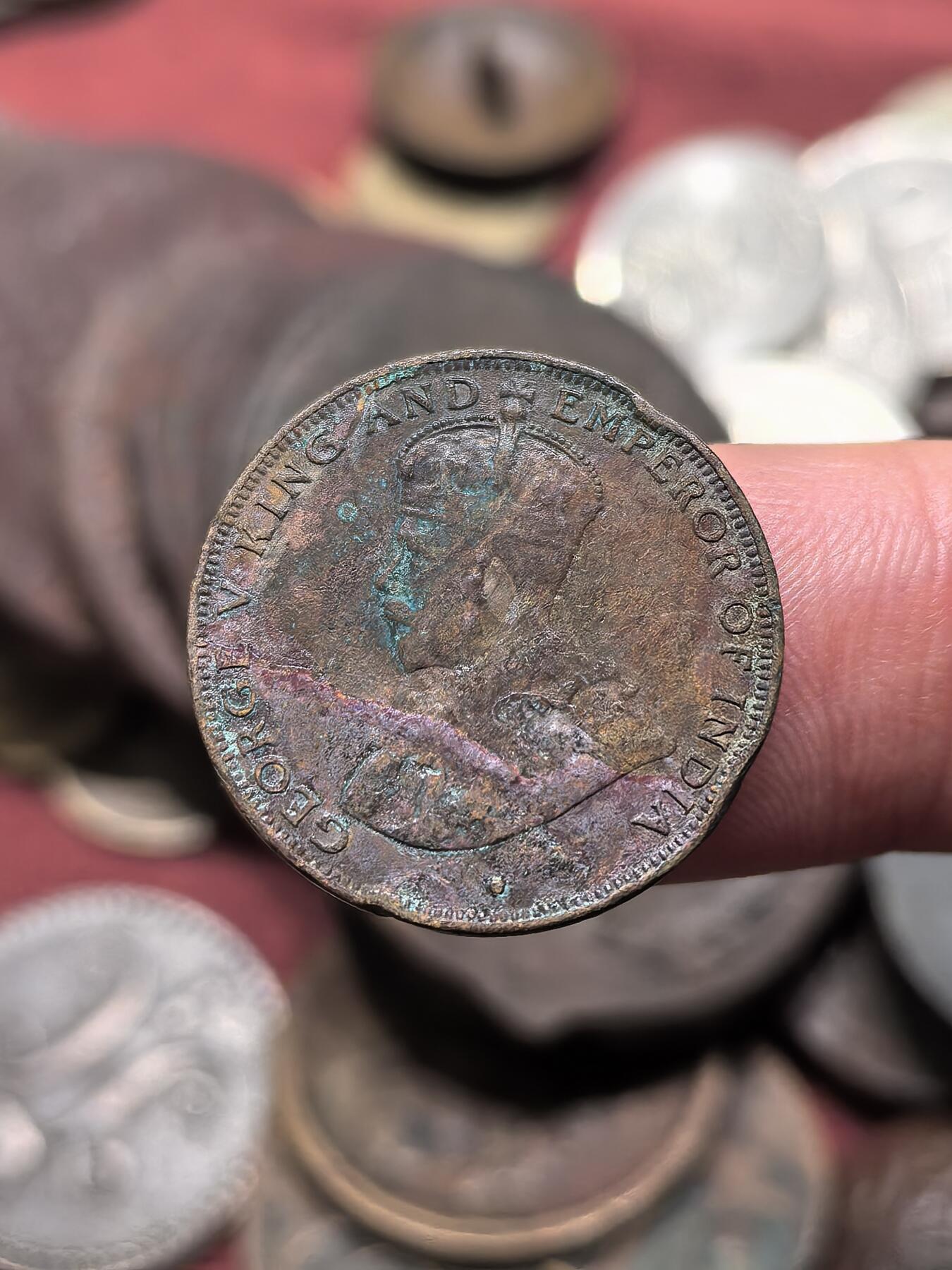 南宋泉阁俄币 外币 国币 专场第二十一期 【送拍无额外佣金】 英属香港 1934年 乔治五世 香港一仙铜币 通货