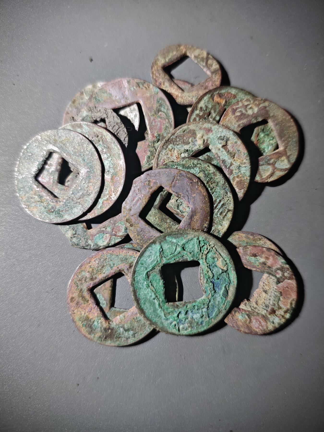 109期新疆红钱粟特钱币丝路钱币专场 A12杂钱一组20枚