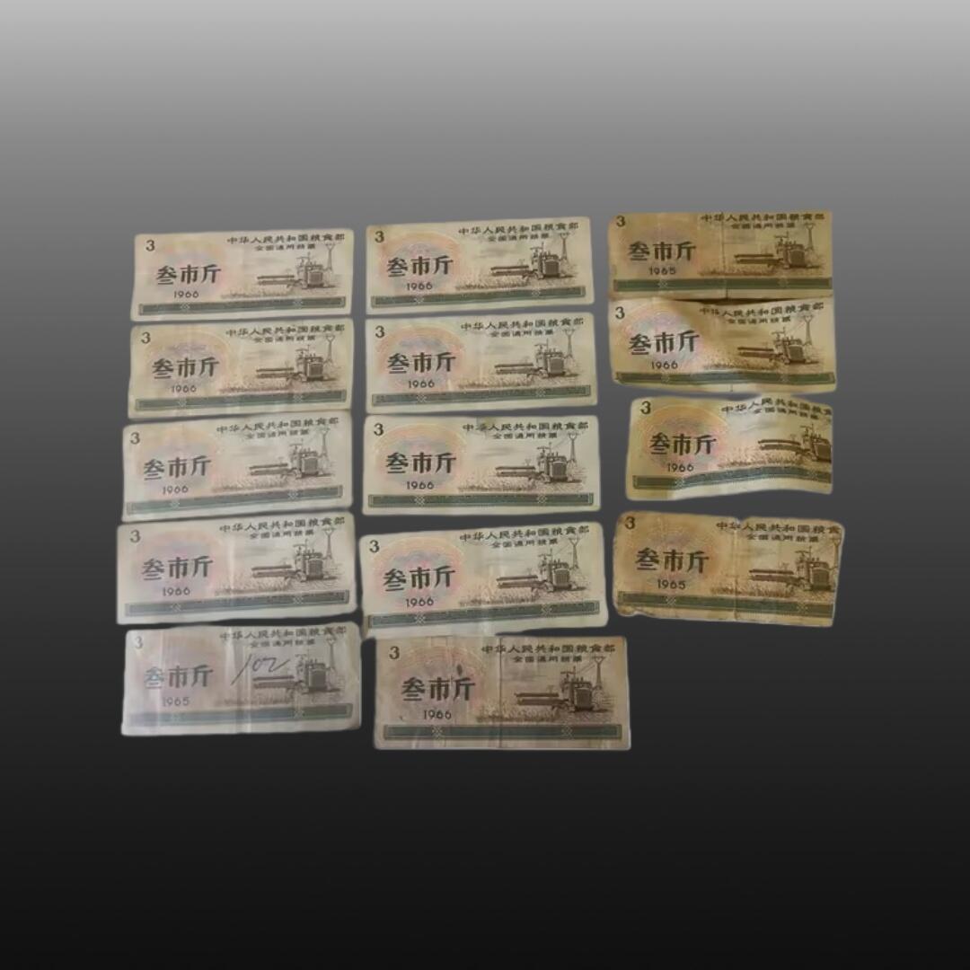 贺春启航--林泉 粮票（30）