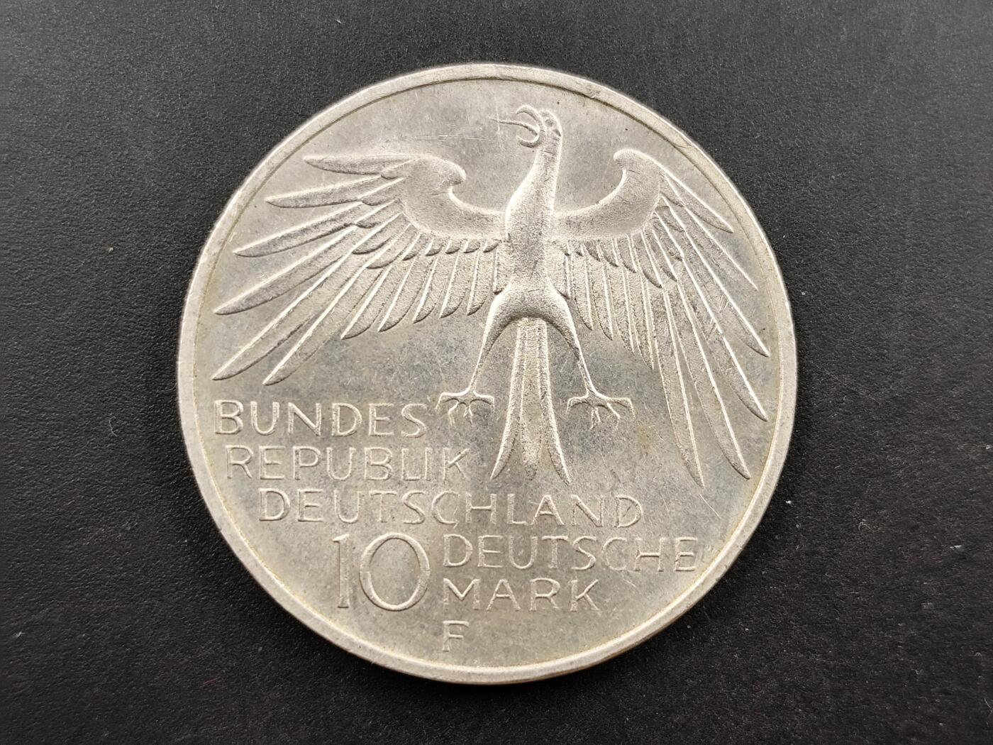 1月18日徽章钱币专场 1972年德国10马克纪念银币16g左右