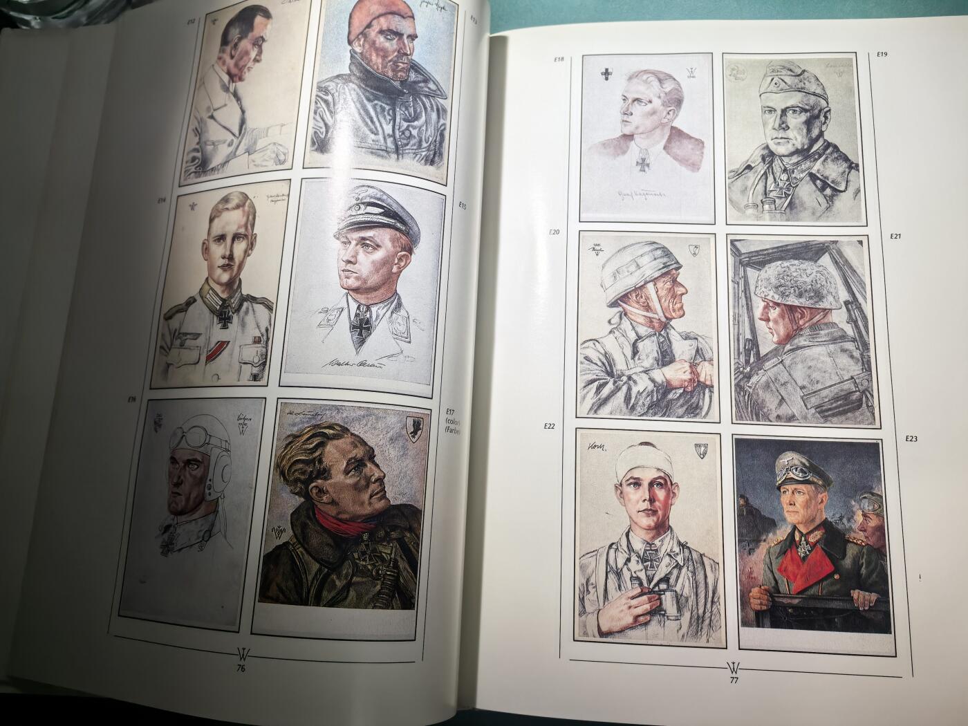 盛世勋华——号角文化勋章邮票专场拍卖第300期 R.J.Bender出版社 著名画家沃尔夫冈·维尔利希的战地素描集 240页