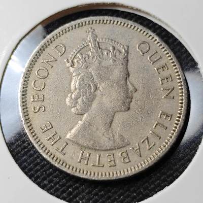 KK钱币收藏小铺  第388期  2月预留时间 周末发货 -  毛里求斯半卢比