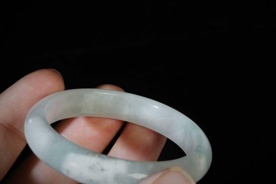 上海都达杂项专场三（全场包邮） 天然冰种翡翠手镯86-39