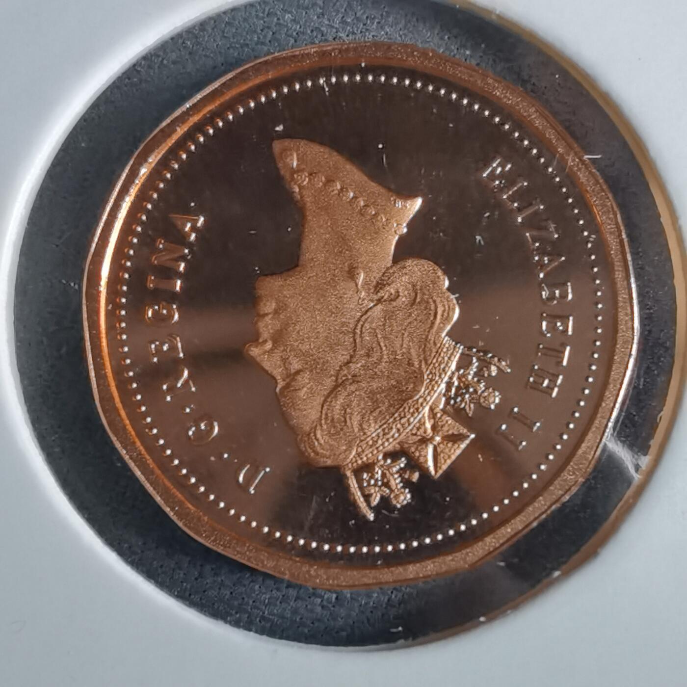 沼泽如烟--第967场 加拿大1993年1分精制币