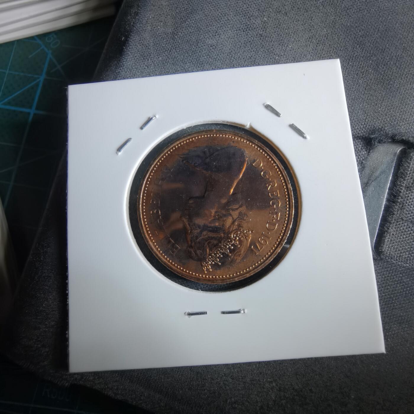 沼泽如烟--第967场 英国1971年2便士精制币