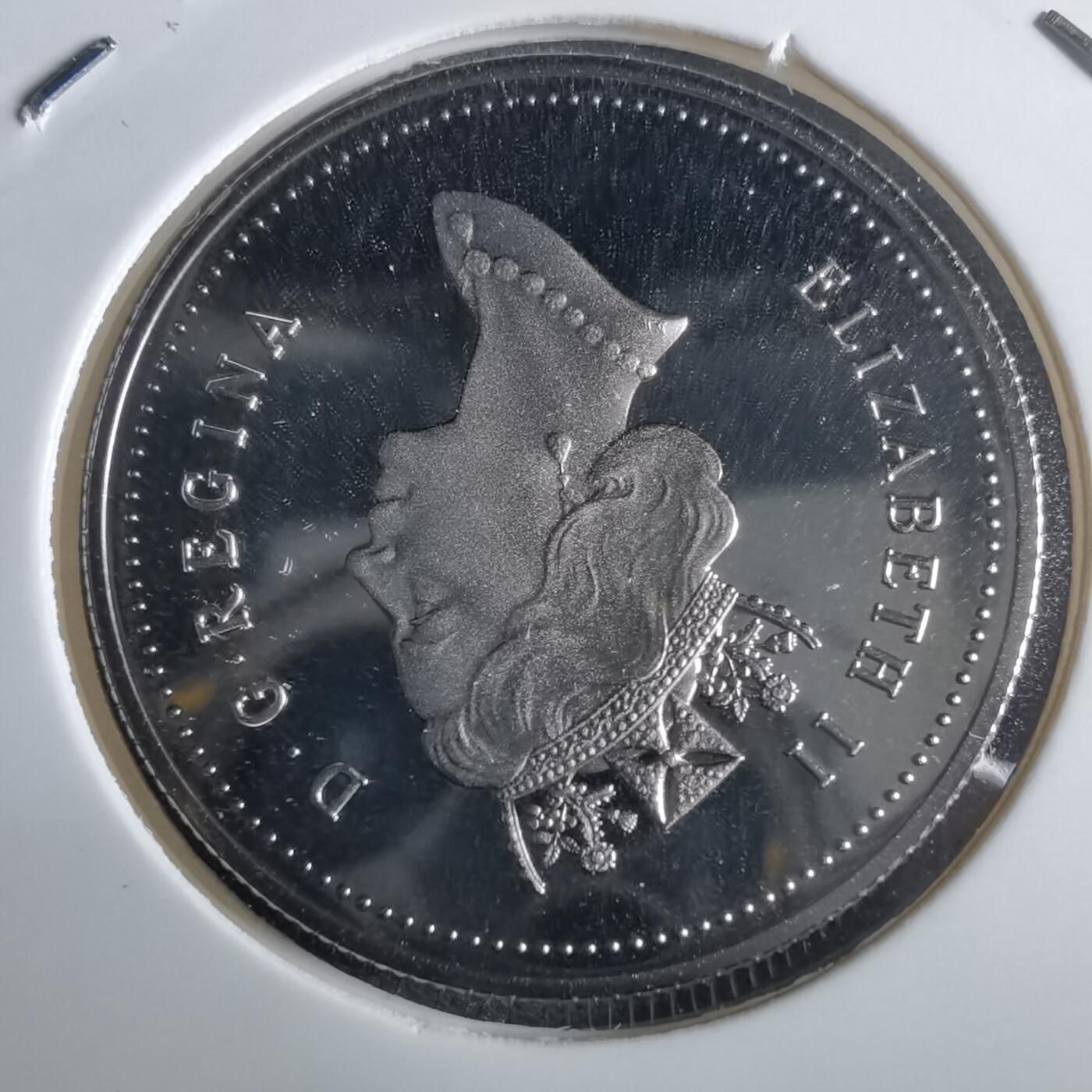 沼泽如烟--第967场 加拿大1993年50分精制币