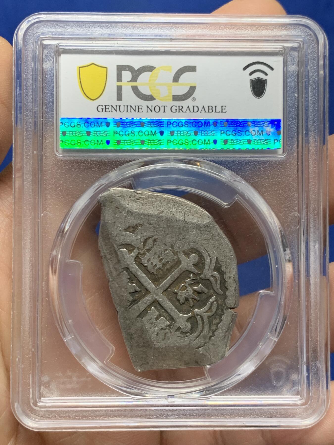 《竞宝斋》第460场 周日，周一，2场连拍 （全场包邮）欢迎送拍 PCGS VFD 墨西哥 1728-Mo R 8R 锄头银