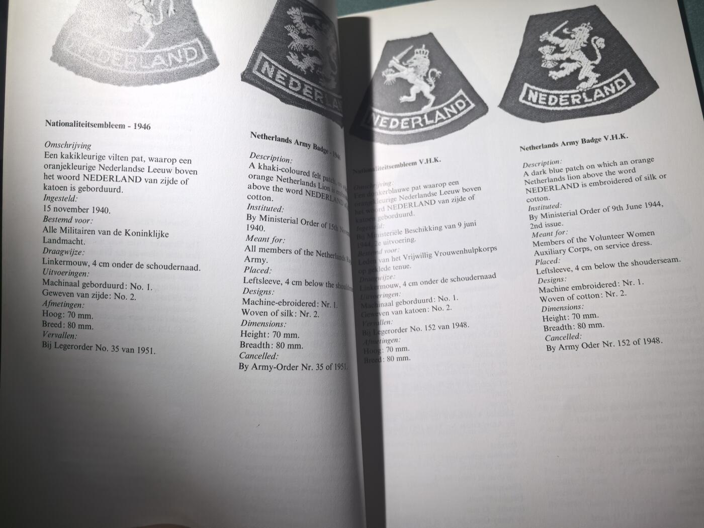 盛世勋华——号角文化勋章邮票专场拍卖第300期 荷兰陆军袖章大全 108页