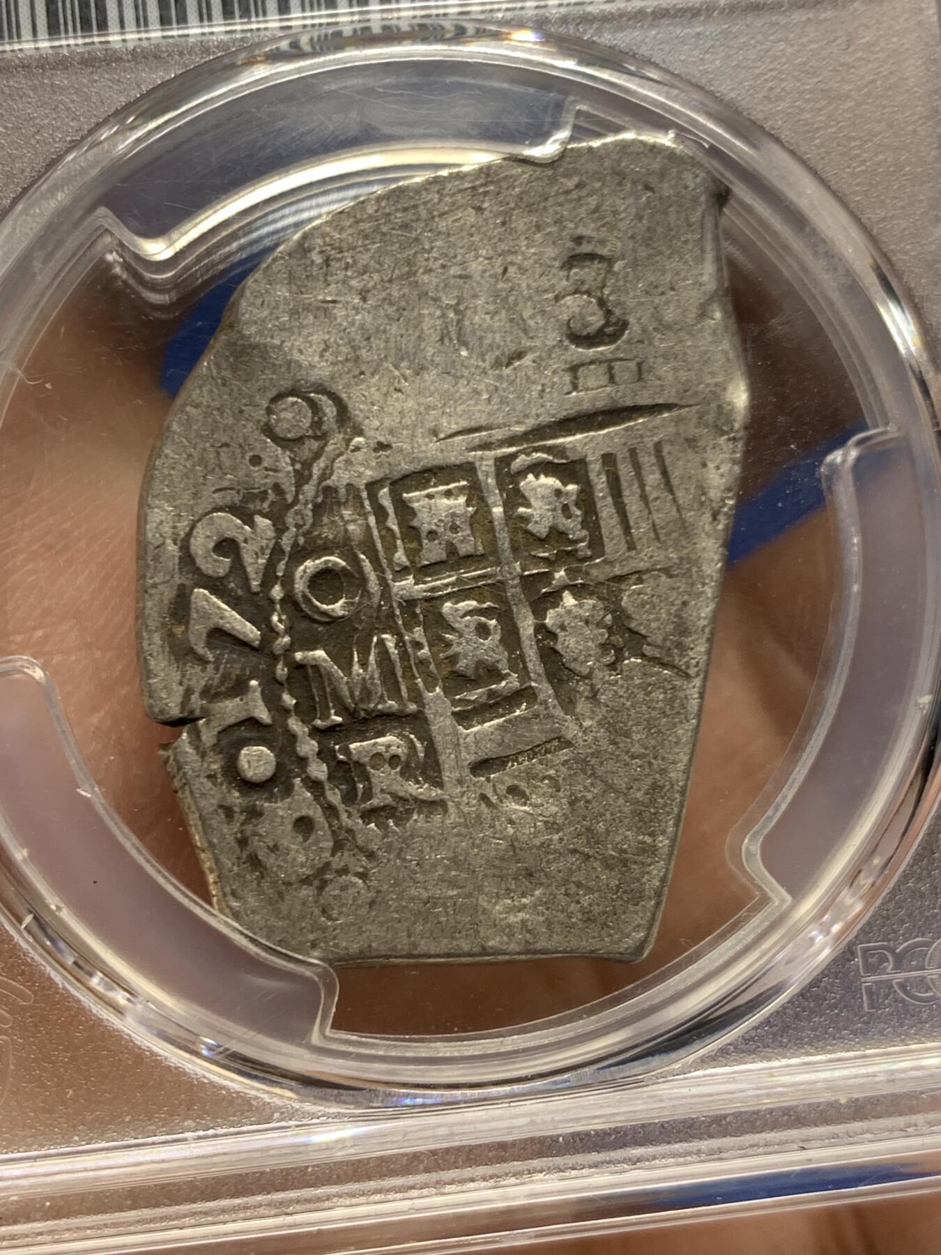 《竞宝斋》第460场 周日，周一，2场连拍 （全场包邮）欢迎送拍 PCGS VFD 墨西哥 1728-Mo R 8R 锄头银