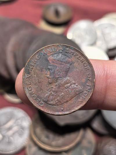 南宋泉阁俄币 外币 国币 专场第二十一期 【送拍无额外佣金】 - 英属香港 1933年 乔治五世 香港一仙铜币 字口清晰 好品
