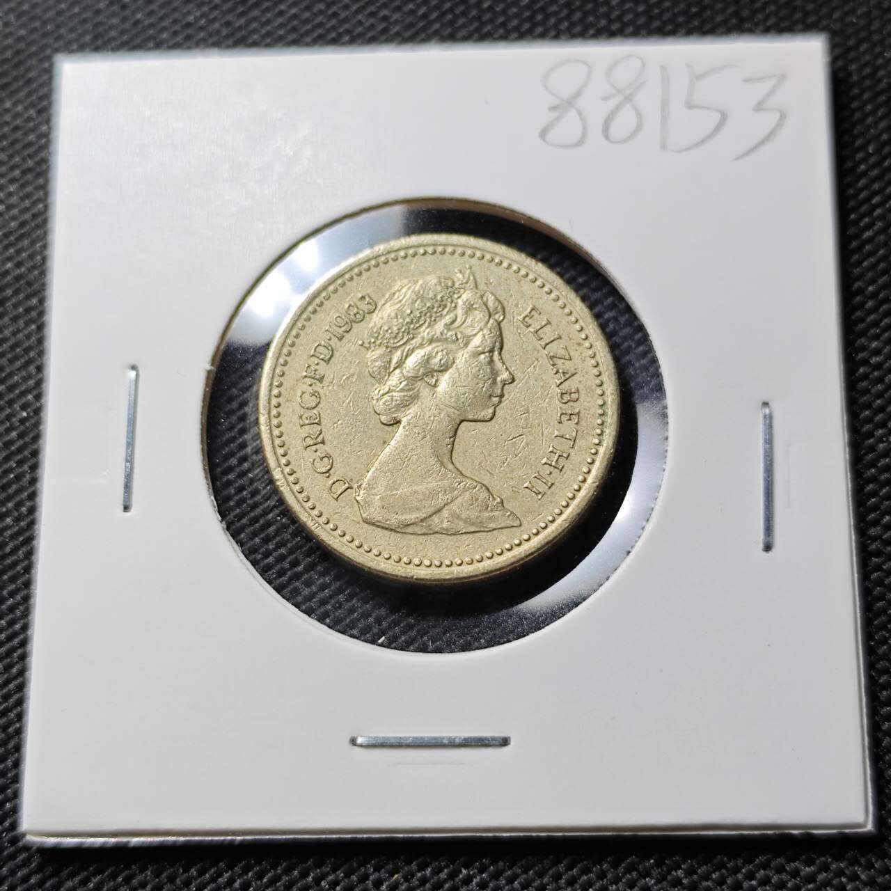 KK钱币收藏小铺  第388期  2月预留时间 周末发货  英国1镑