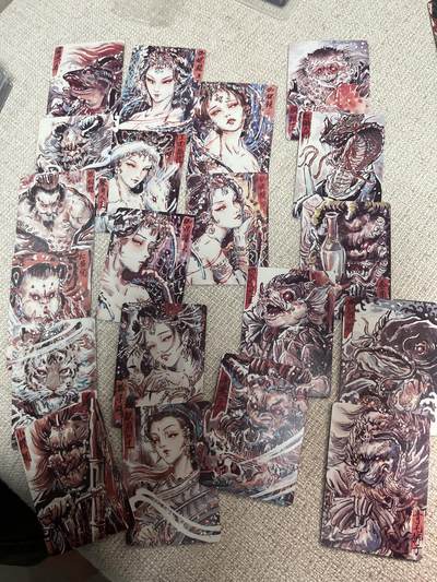 欢迎送拍、零成本上架，释放现金流，合理分配上拍卡品 - 【普卡套】彫仙 20张一套（女妖怪太艺术）焱卡文化&西游