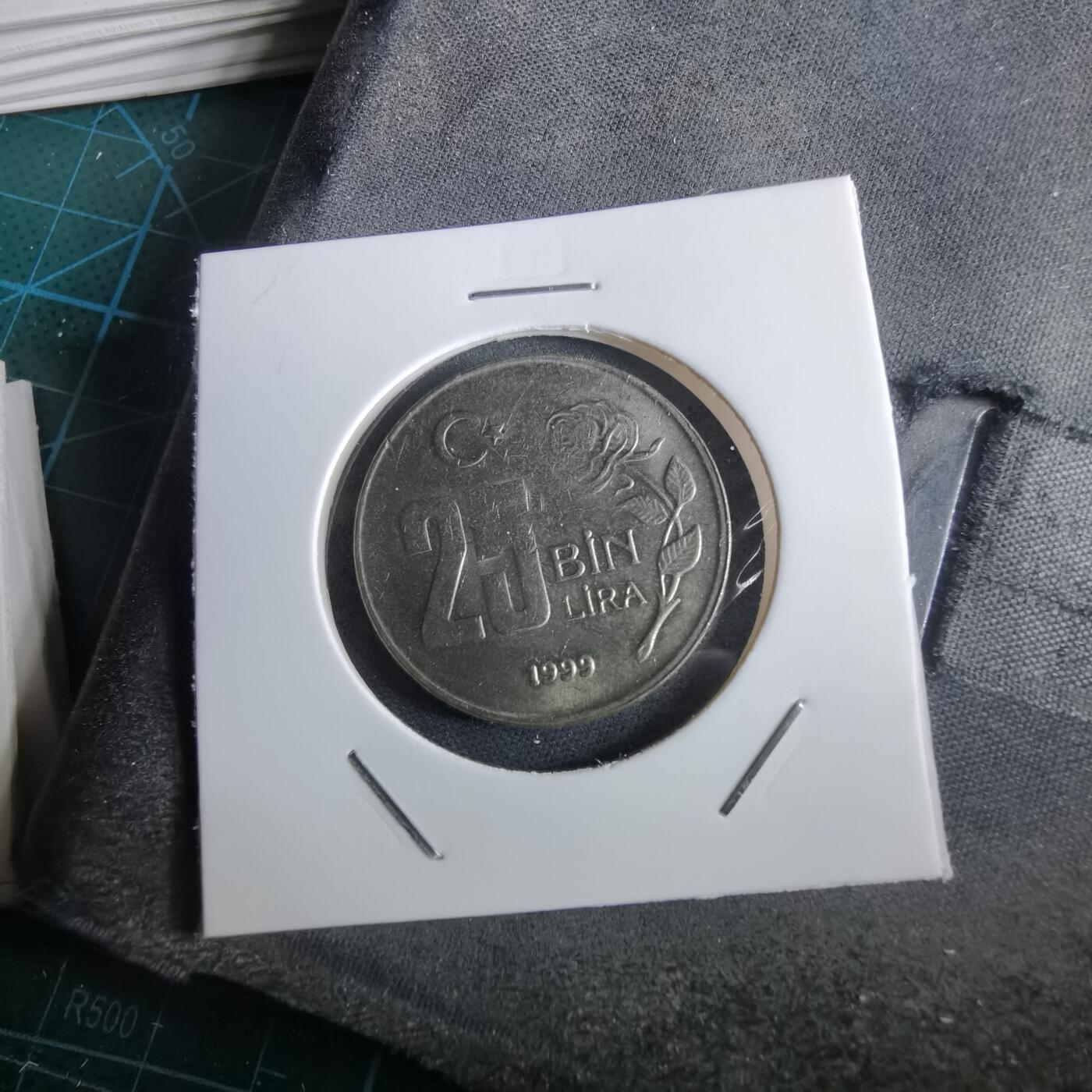 沼泽如烟--第967场 土耳其1999年2.5万里拉