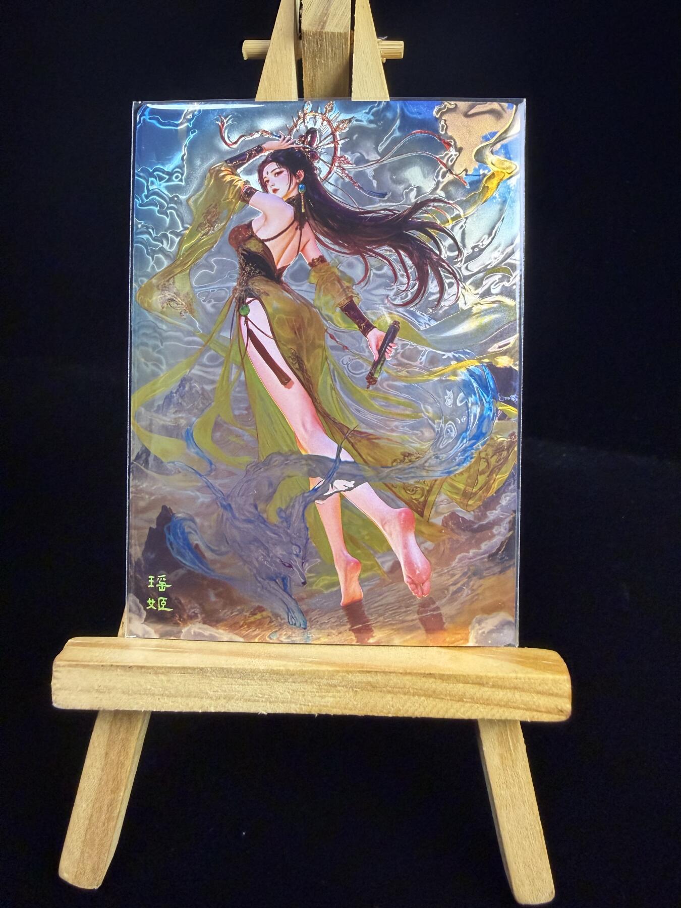 奇点新卡 无佣金 不寄存 不收拍   主攻奇点（有大佬赞助）需要多宫大佬请私聊 部分卡牌设有底价（不想玩的那么累，即使有底价也会比市场价便宜的多，懂的自然懂） 拒绝小号抬价 大家放心拍 所有拍品部分套有卡膜 部分卡牌多宫 自制卡牌 不包厂瑕 放大镜 品控 勿拍 流拍商品会循环 感谢大家支持 留个关注 不定时上新 谢谢 奇点卡牌 宗Rich玄灵谱 巫山女神瑶姬光刻