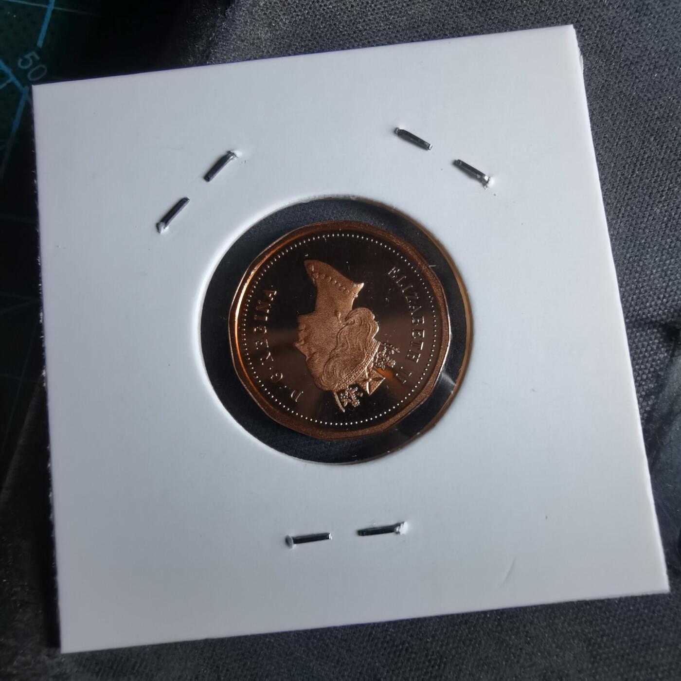 沼泽如烟--第967场 加拿大1993年1分精制币