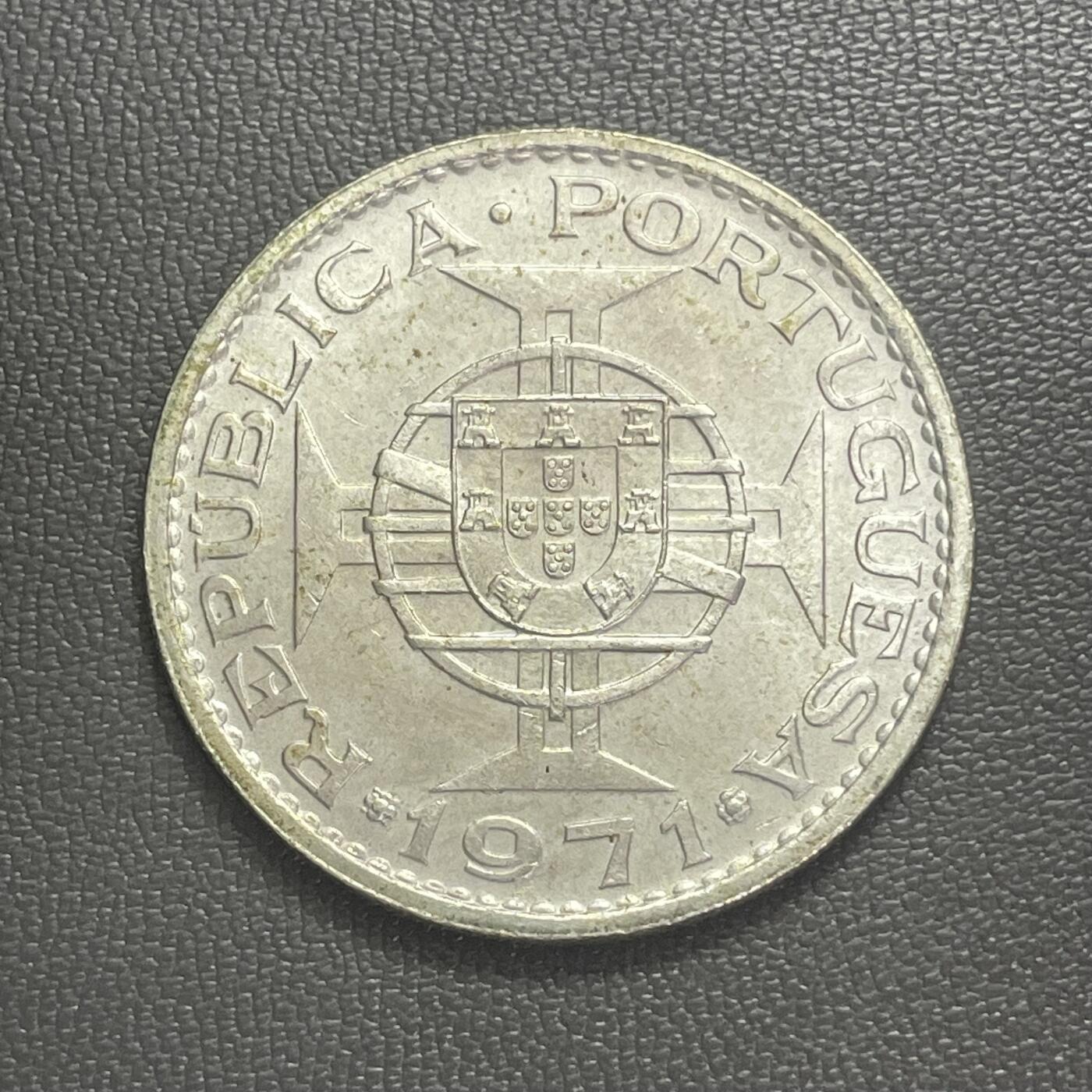 回流0119 澳门1971年伍圆银币 10克65%银 银价130元