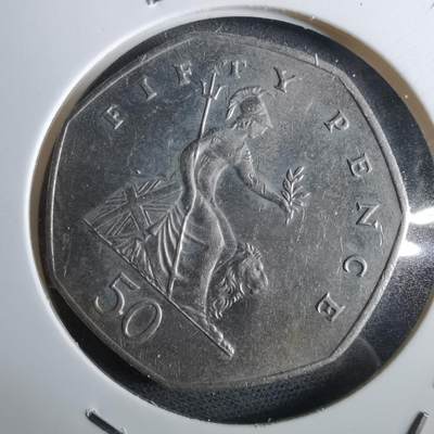 沼泽如烟--第967场 - 英国1983年50便士