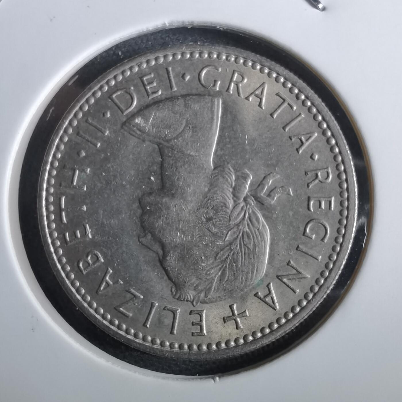 沼泽如烟--第967场 英国1964年1先令