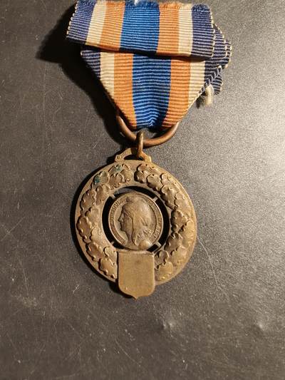 老王徽章第178期 - 法国铜级阿尔萨斯地区委员会奖章