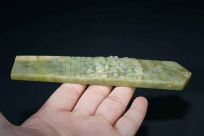 上海都达杂项专场三（全场包邮） - 古玉龙纹令牌86-54