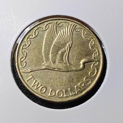 KK钱币收藏小铺  第388期  2月预留时间 周末发货 -  新西兰2元