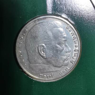 沼泽如烟--第967场 - 德国1938年2马克银币封