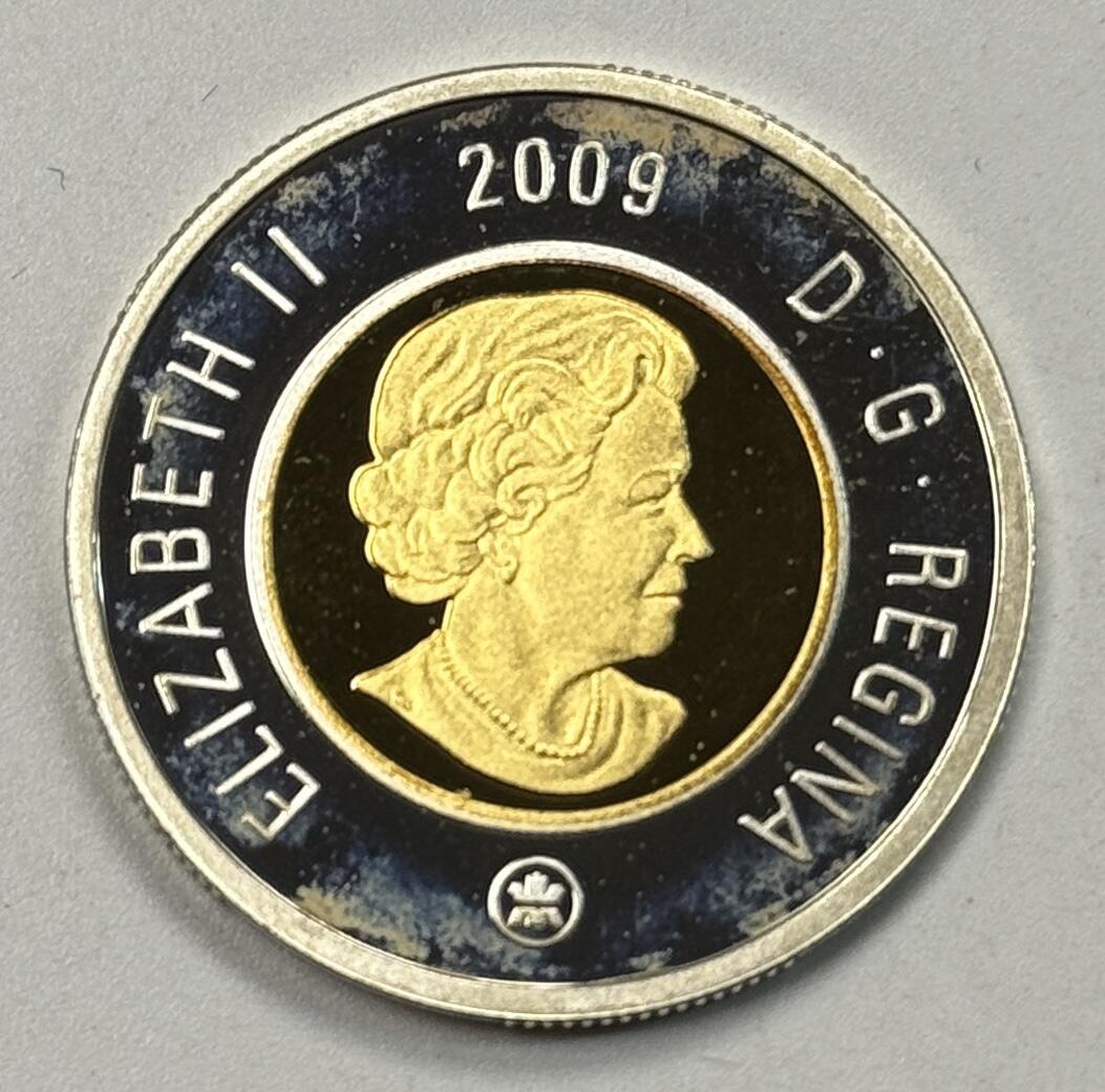 S&S Numismatic世界钱币-拍卖 第119期  加拿大2009年 北极熊 2加元双色银币 8.83克925银