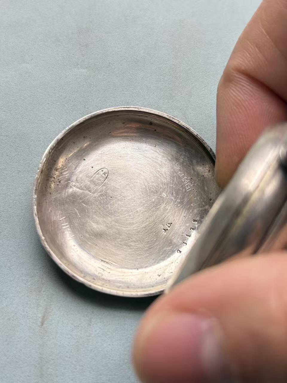 盛世勋华——号角文化勋章邮票专场拍卖第300期 英国银壳套怀表带银标