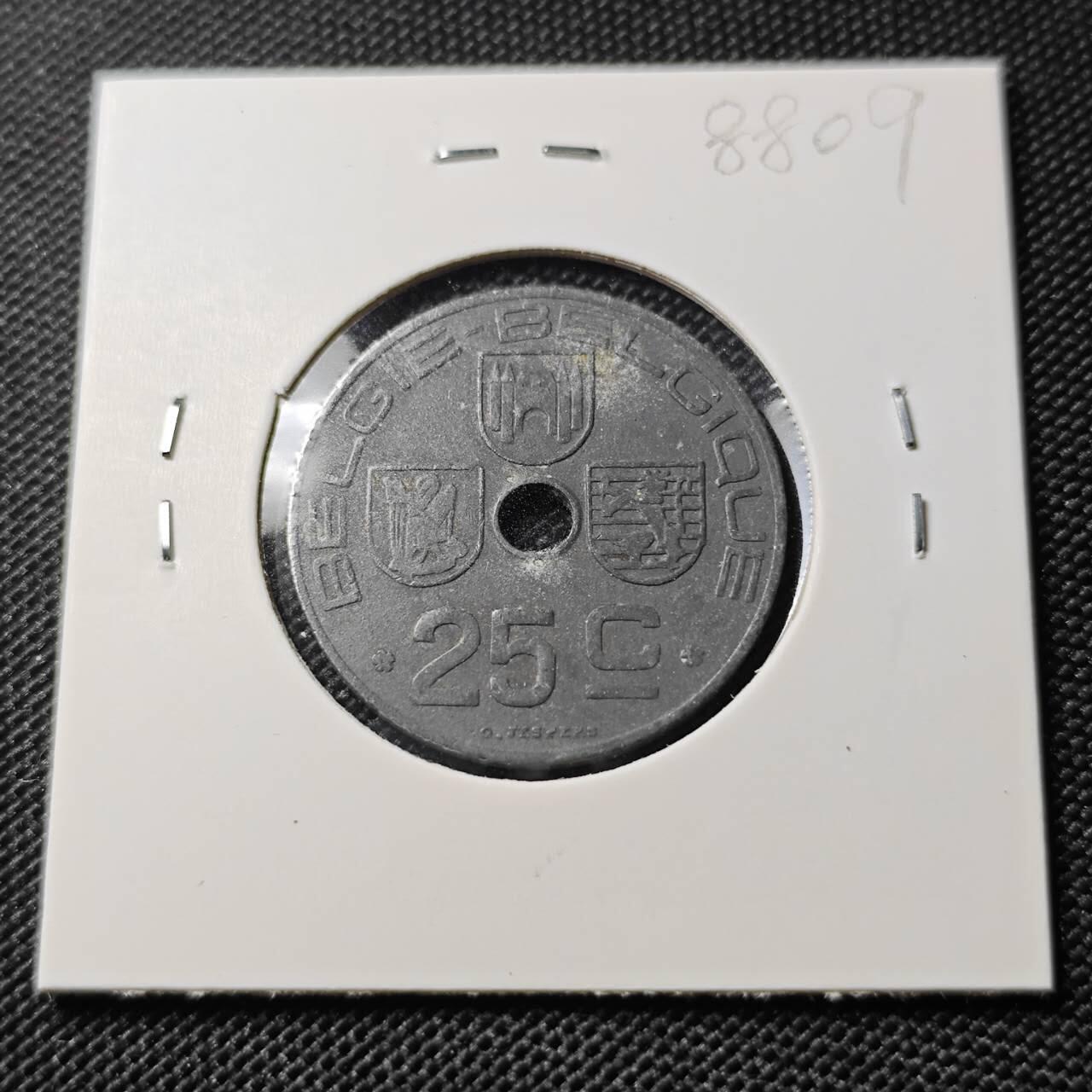 KK钱币收藏小铺  第388期  2月预留时间 周末发货  比利时25分