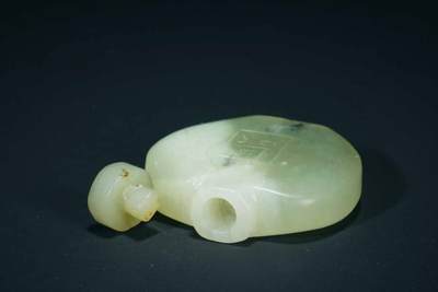 上海都达杂项专场三十四【年后发货全场包邮】  古玉鼻烟壶86-49