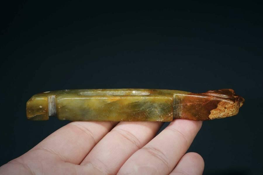 上海都达杂项专场三（全场包邮） 古玉玉带钩86-55