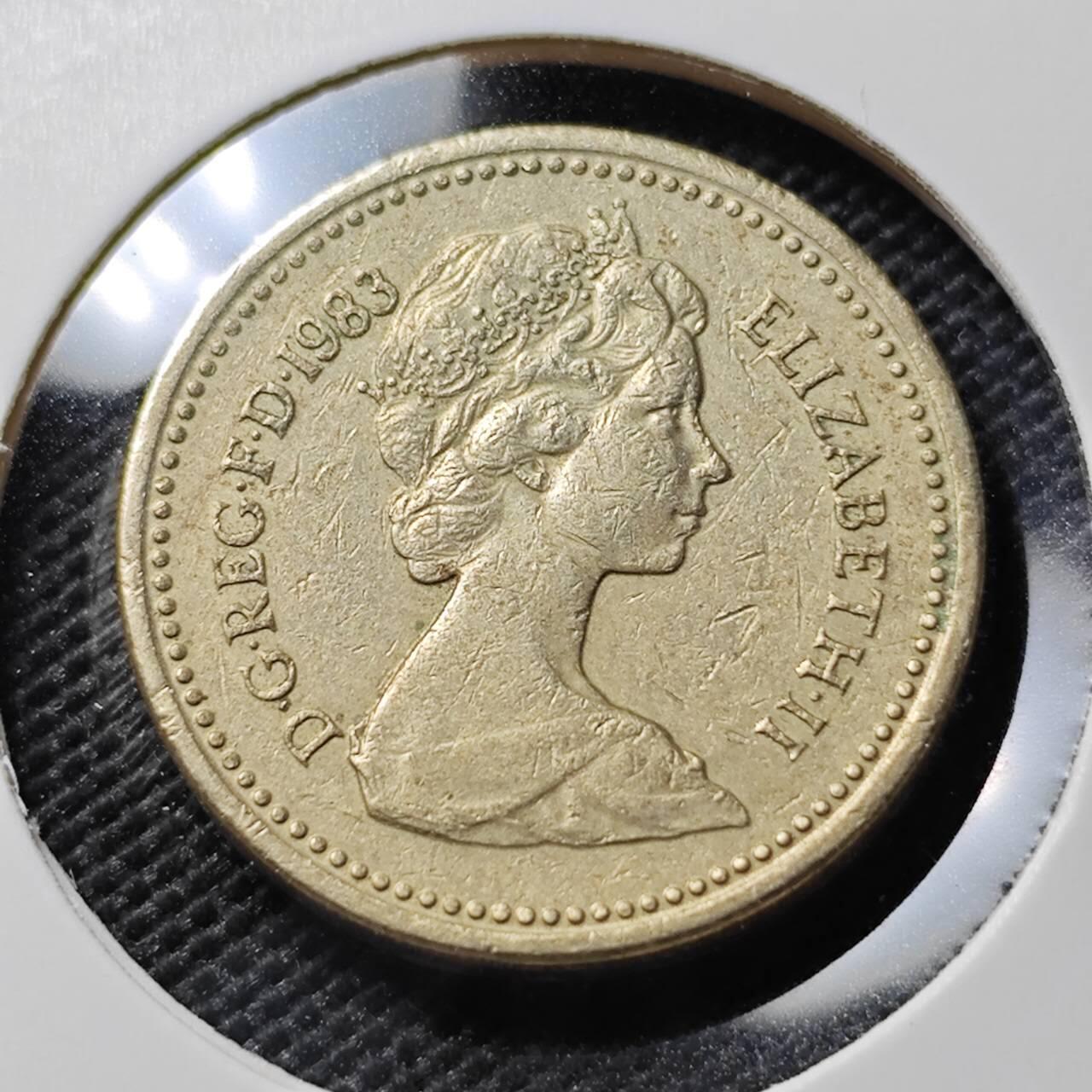 KK钱币收藏小铺  第388期  2月预留时间 周末发货  英国1镑