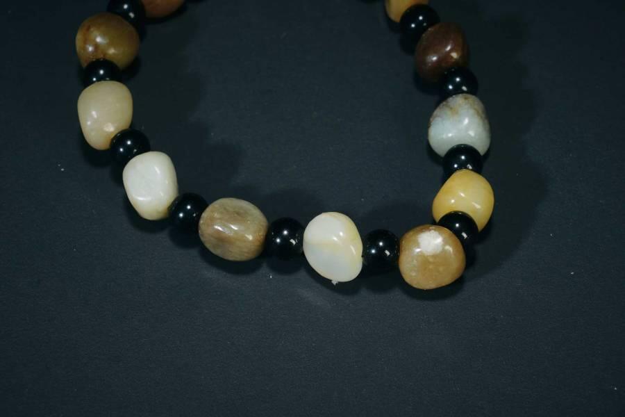 上海都达杂项专场三（全场包邮） 天然和田玉籽料 手串86-79