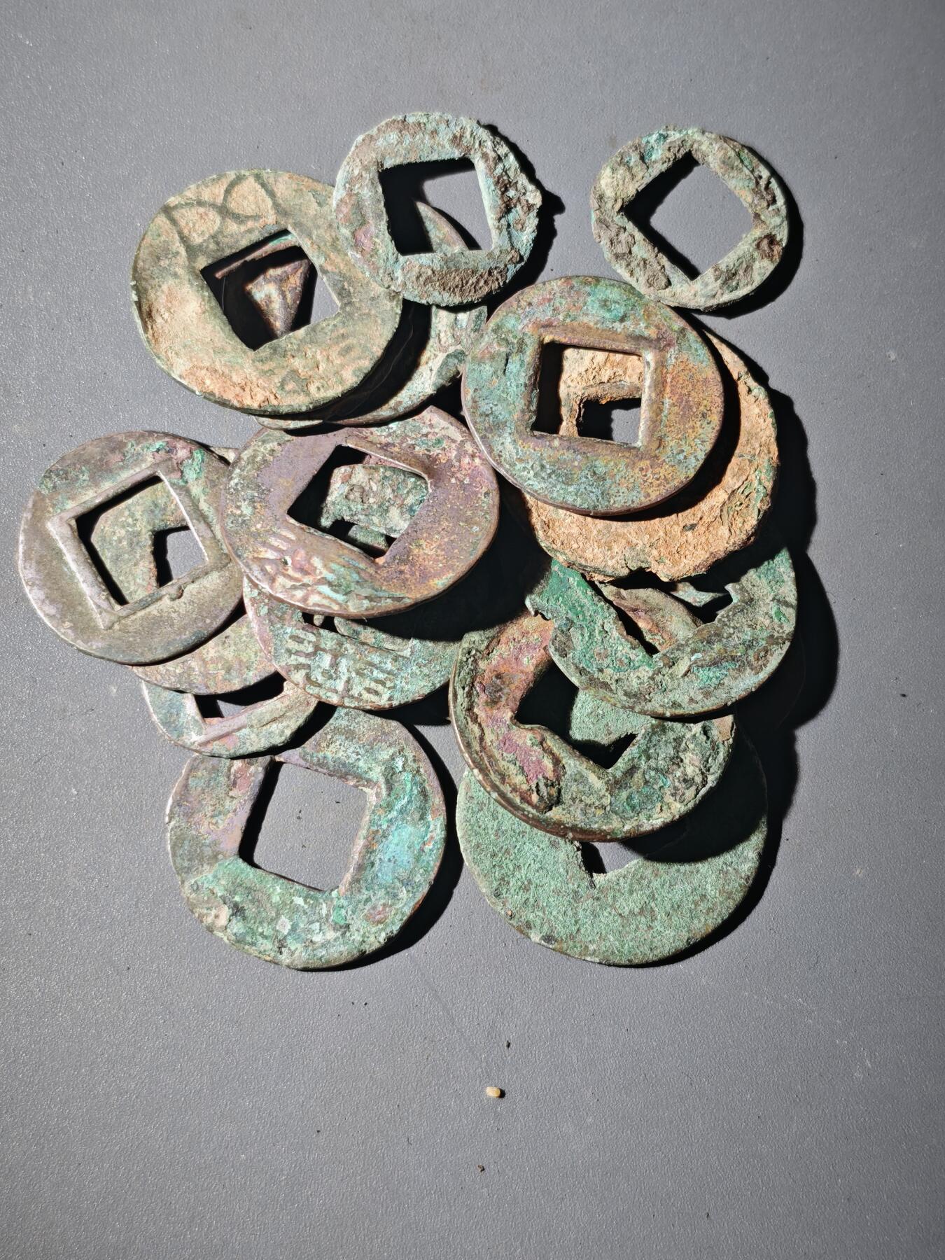 109期新疆红钱粟特钱币丝路钱币专场 A6杂钱一组20枚