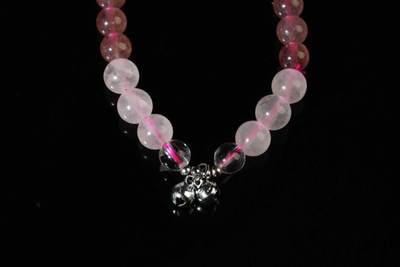 上海都达杂项专场三十四【年后发货全场包邮】  粉晶、草莓晶铃铛吊坠手链86-317