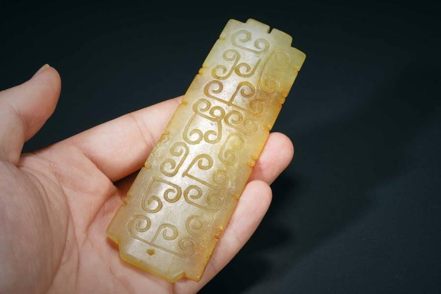 上海都达杂项专场三（全场包邮） 古玉玉圭86-53