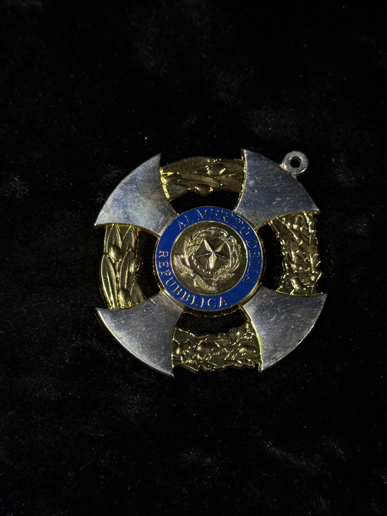 戎马世界章牌大赏第110期 意大利功绩勋章 大十字级挂章